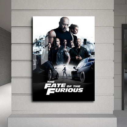 Flex Designs Metal Poster The Fate of the Furious Classic 24 x 36" Home Goods - Movie 2017 Movie Metal Poster