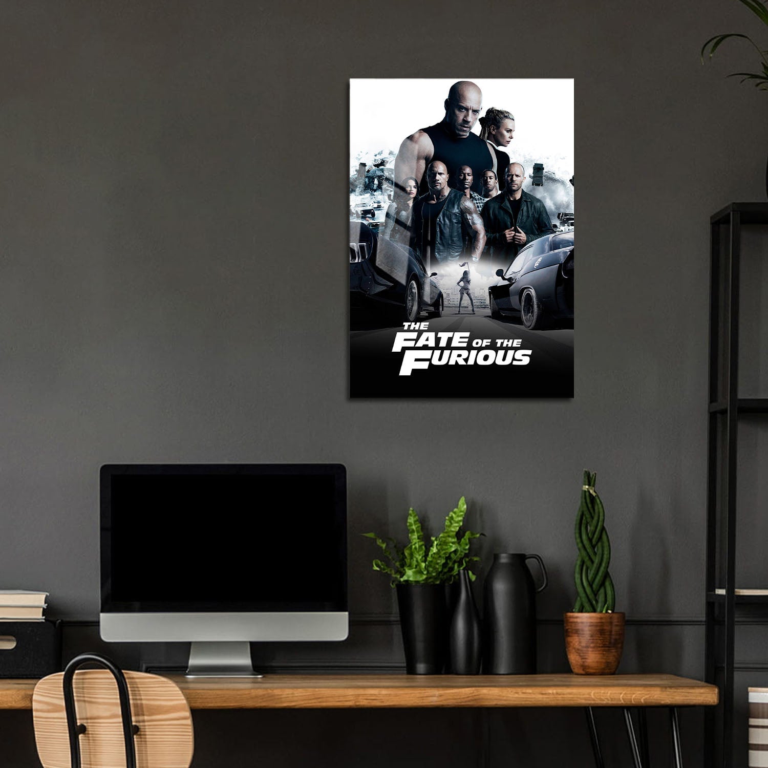 Flex Designs Metal Poster The Fate of the Furious Classic 5 x 7" Home Goods - Movie 2017 Movie Metal Poster