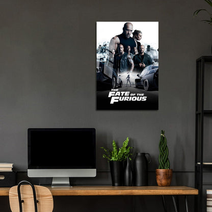 Flex Designs Metal Poster The Fate of the Furious Classic 5 x 7" Home Goods - Movie 2017 Movie Metal Poster