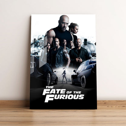 The Fate of the Furious Classic Movie Metal Poster