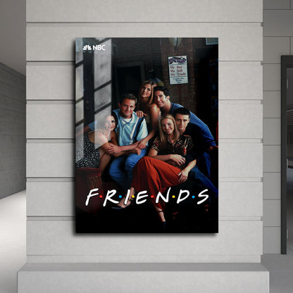 Flex Designs Metal Poster Friends 24 x 36" Home Goods - TV Show 1994 TV Show Metal Poster