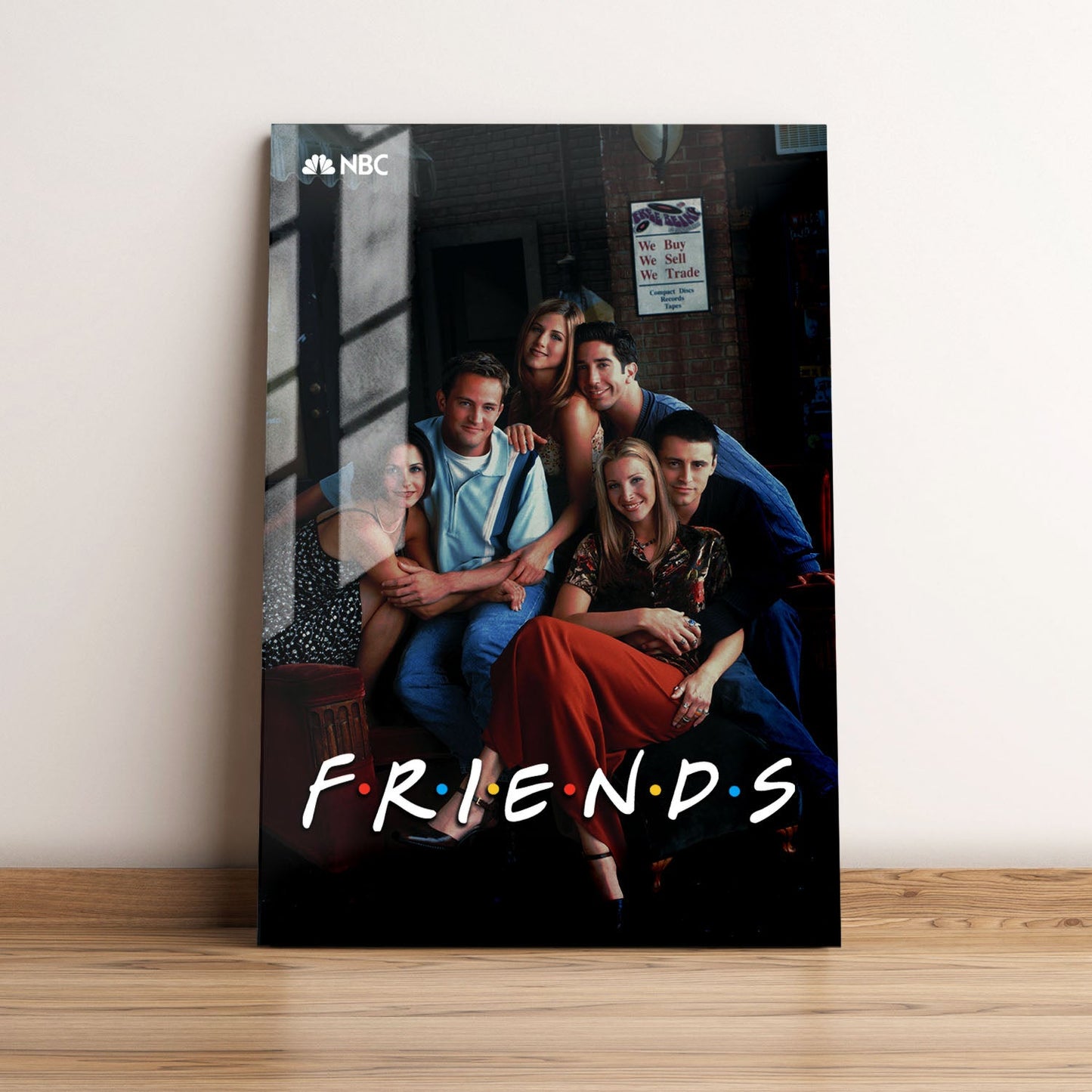 Friends TV Show Metal Poster