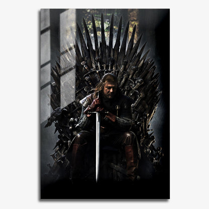 Flex Designs Metal Poster Game of Thrones 11 x 17" Home Goods - TV Show 2011 TV Show Metal Poster