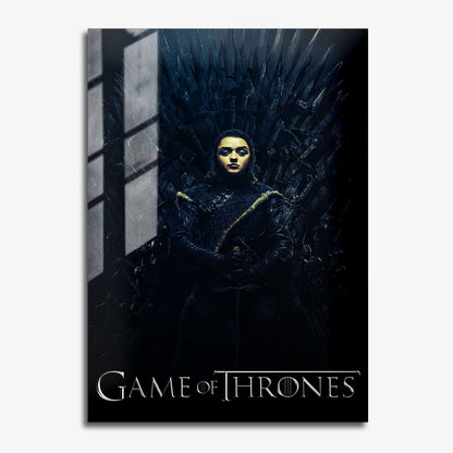 Flex Designs Metal Poster Game of Thrones Arya Stark Classic 11 x 17" Home Goods - TV Show 2011 TV Show Metal Poster