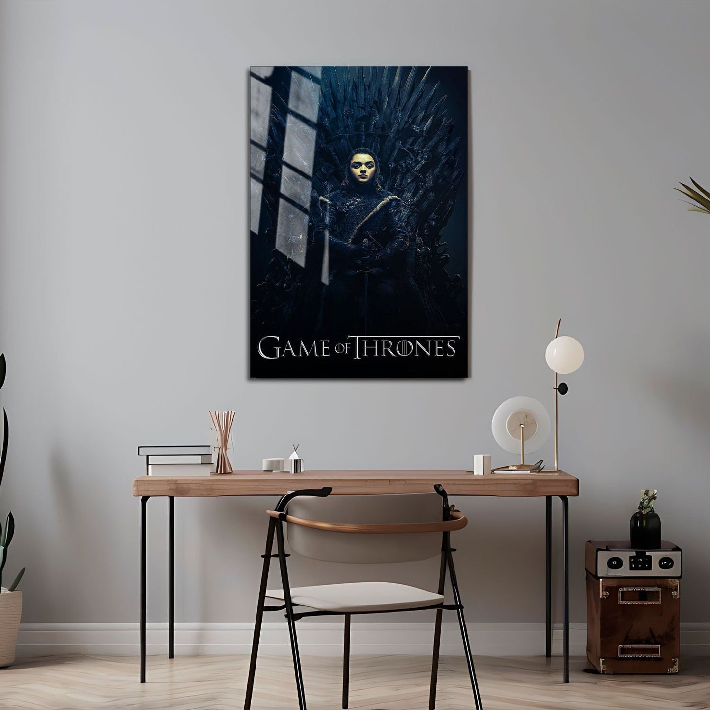 Flex Designs Metal Poster Game of Thrones Arya Stark Classic 24 x 36" Home Goods - TV Show 2011 TV Show Metal Poster