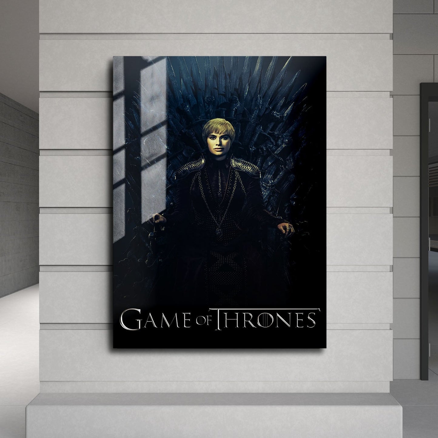 Flex Designs Metal Poster Game of Thrones Cersei Lannister Classic 24 x 36" Home Goods - TV Show 2011 TV Show Metal Poster