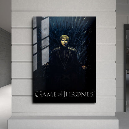 Flex Designs Metal Poster Game of Thrones Cersei Lannister Classic 24 x 36" Home Goods - TV Show 2011 TV Show Metal Poster