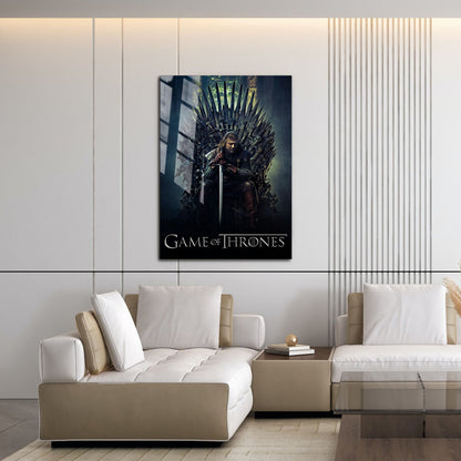 Flex Designs Metal Poster Game of Thrones Classic 16 x 24" Home Goods - TV Show 2011 TV Show Metal Poster