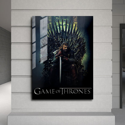 Flex Designs Metal Poster Game of Thrones Classic 24 x 36" Home Goods - TV Show 2011 TV Show Metal Poster