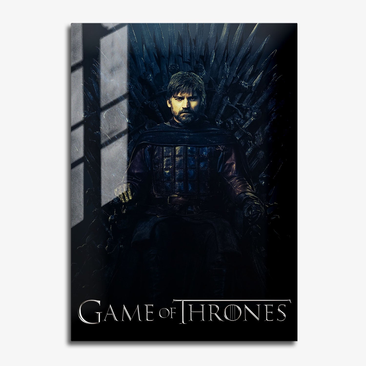 Flex Designs Metal Poster Game of Thrones Jaime Lannister Classic 11 x 17" Home Goods - TV Show 2011 TV Show Metal Poster