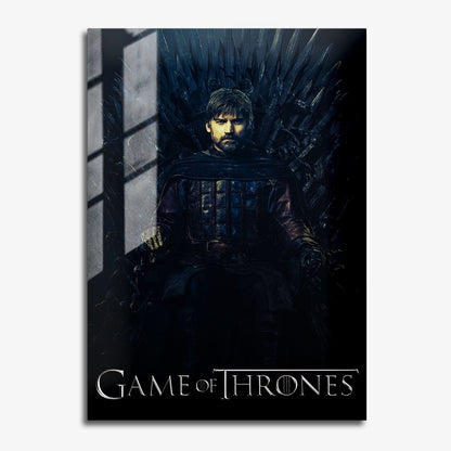 Flex Designs Metal Poster Game of Thrones Jaime Lannister Classic 11 x 17" Home Goods - TV Show 2011 TV Show Metal Poster