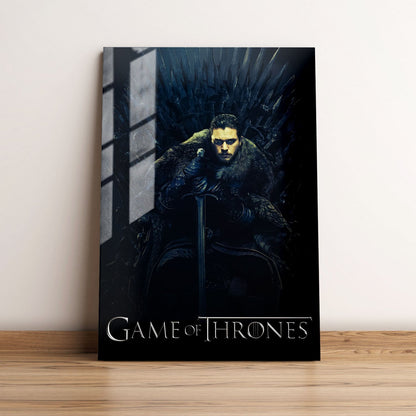 Game of Thrones Jon Snow Classic TV Show Metal Poster