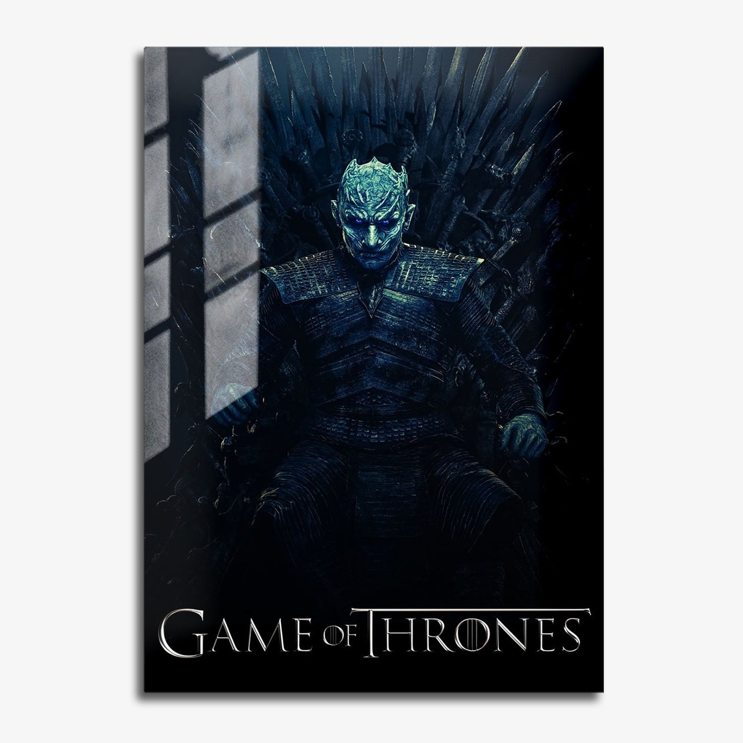 Flex Designs Metal Poster Game of Thrones Night King Classic 11 x 17" Home Goods - TV Show 2011 TV Show Metal Poster