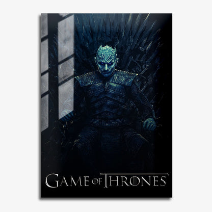 Flex Designs Metal Poster Game of Thrones Night King Classic 11 x 17" Home Goods - TV Show 2011 TV Show Metal Poster