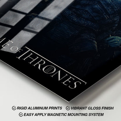 Flex Designs Metal Poster Game of Thrones Night King Classic 11 x 17" Home Goods - TV Show 2011 TV Show Metal Poster