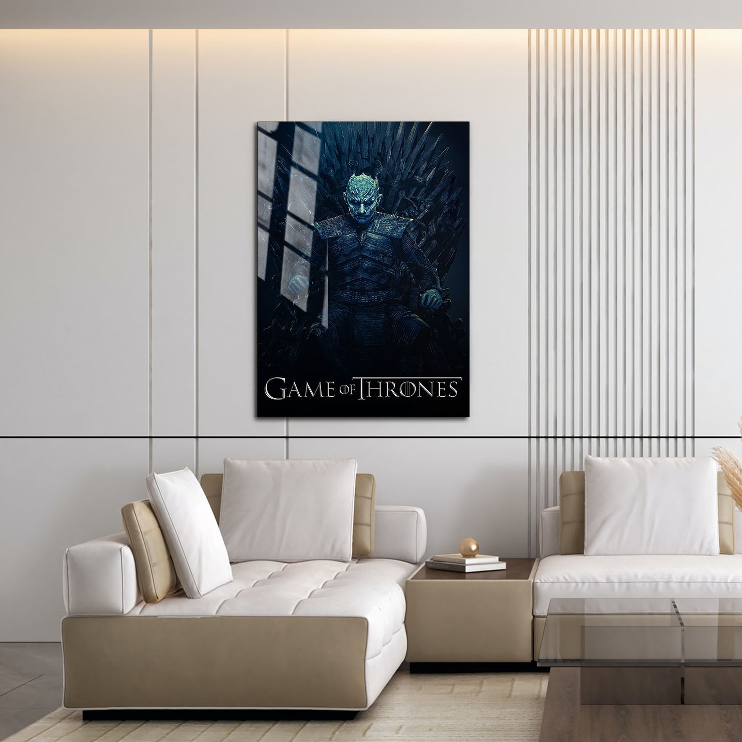 Flex Designs Metal Poster Game of Thrones Night King Classic 16 x 24" Home Goods - TV Show 2011 TV Show Metal Poster