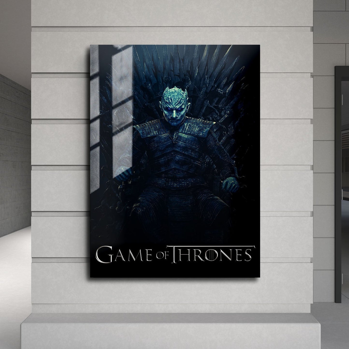 Flex Designs Metal Poster Game of Thrones Night King Classic 24 x 36" Home Goods - TV Show 2011 TV Show Metal Poster