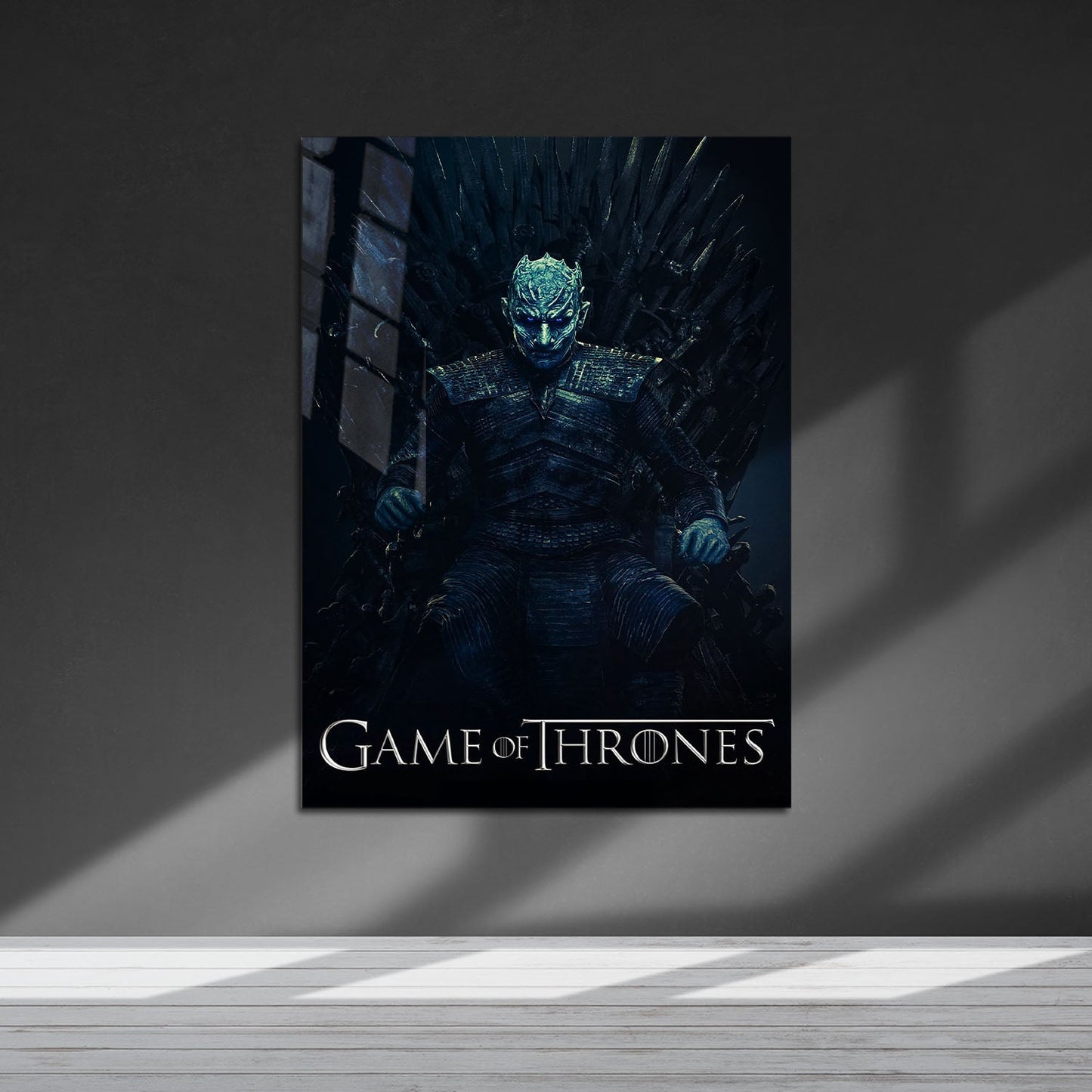 Flex Designs Metal Poster Game of Thrones Night King Classic 5 x 7" Home Goods - TV Show 2011 TV Show Metal Poster
