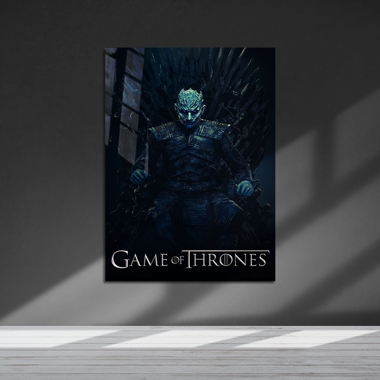 Flex Designs Metal Poster Game of Thrones Night King Classic 5 x 7" Home Goods - TV Show 2011 TV Show Metal Poster