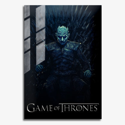 Flex Designs Metal Poster Game of Thrones Night King Classic 11 x 17" Home Goods - TV Show 2011 TV Show Metal Poster