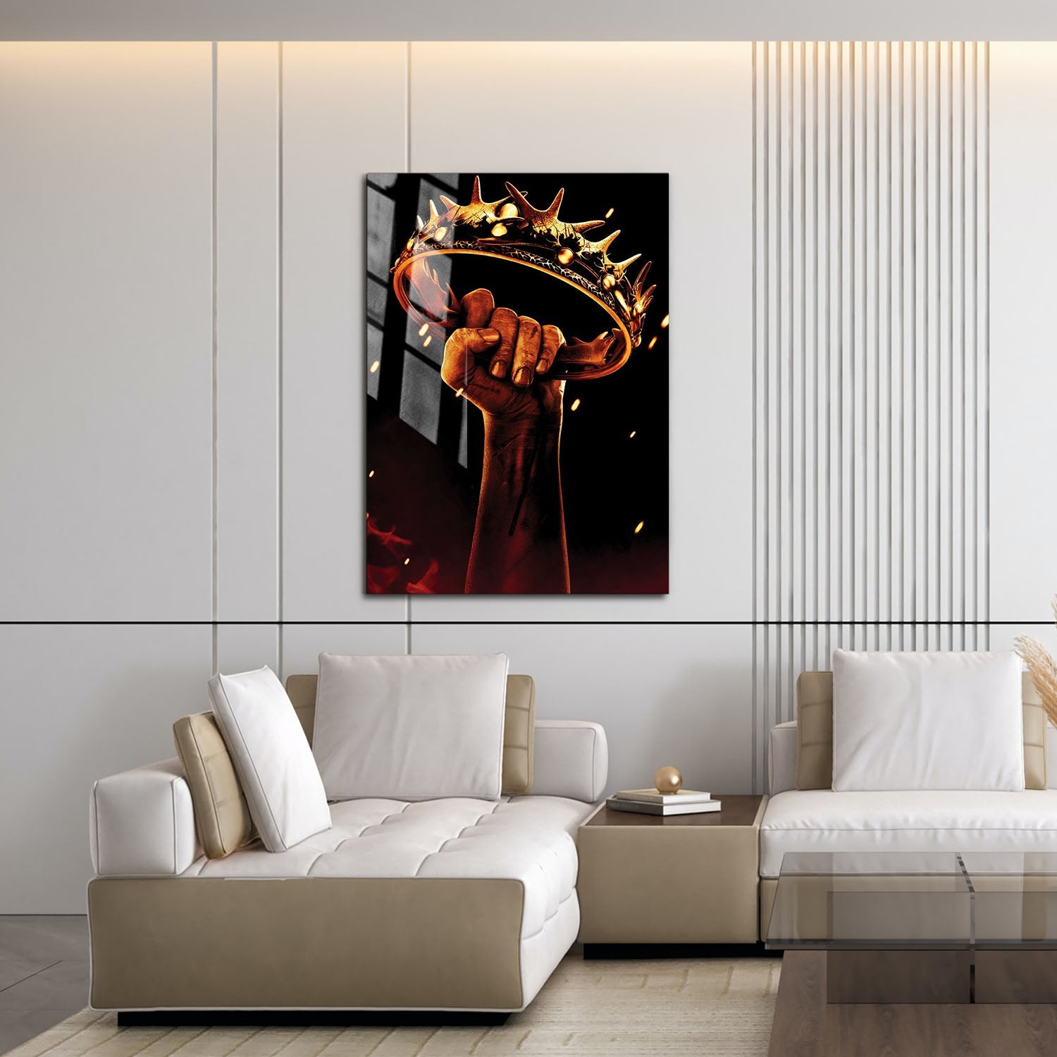 Flex Designs Metal Poster Game of Thrones Crown 16 x 24" Home Goods - TV Show 2011 TV Show Metal Poster