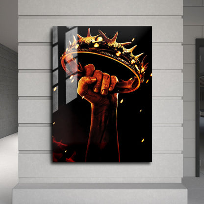 Flex Designs Metal Poster Game of Thrones Crown 24 x 36" Home Goods - TV Show 2011 TV Show Metal Poster