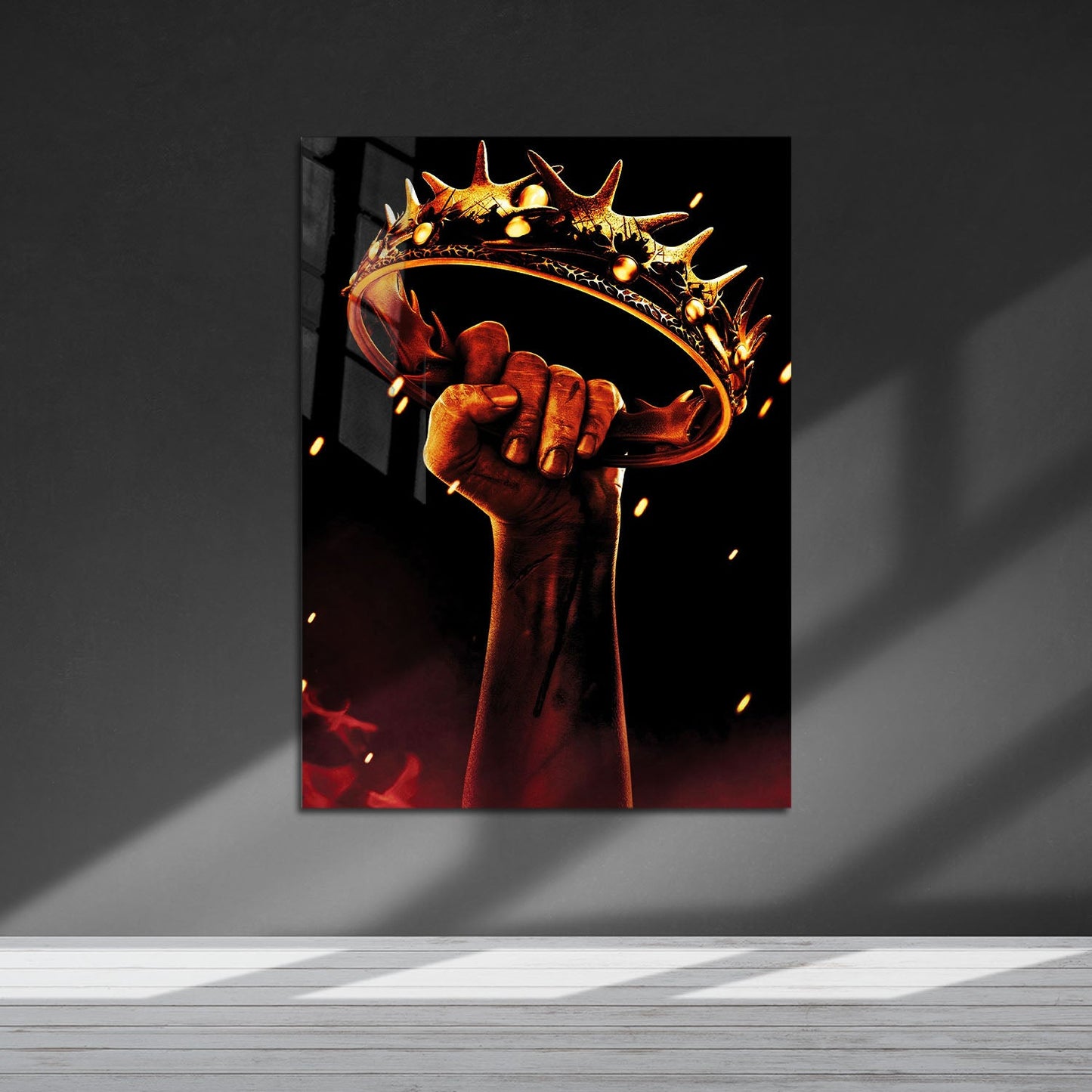 Flex Designs Metal Poster Game of Thrones Crown 5 x 7" Home Goods - TV Show 2011 TV Show Metal Poster