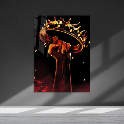Flex Designs Metal Poster Game of Thrones Crown 5 x 7" Home Goods - TV Show 2011 TV Show Metal Poster