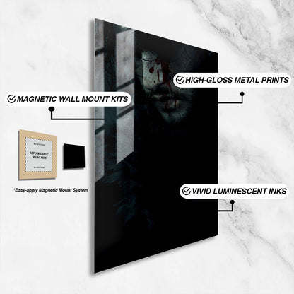 Flex Designs Metal Poster Game of Thrones Jon Snow 16 x 24" Home Goods - TV Show 2011 TV Show Metal Poster