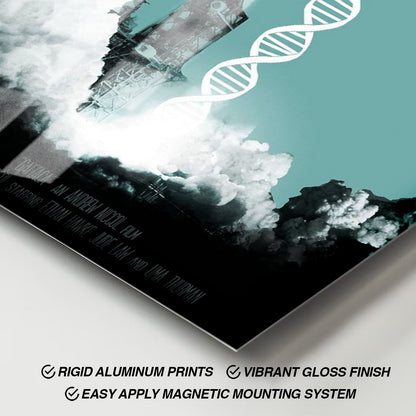 Flex Designs Metal Poster Gattaca 11 x 17" Home Goods - Movie 1997 Movie Metal Poster