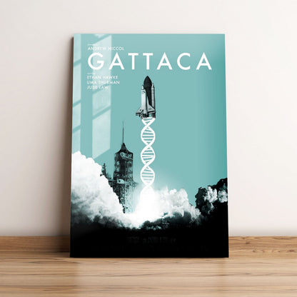 Gattaca Movie Metal Poster