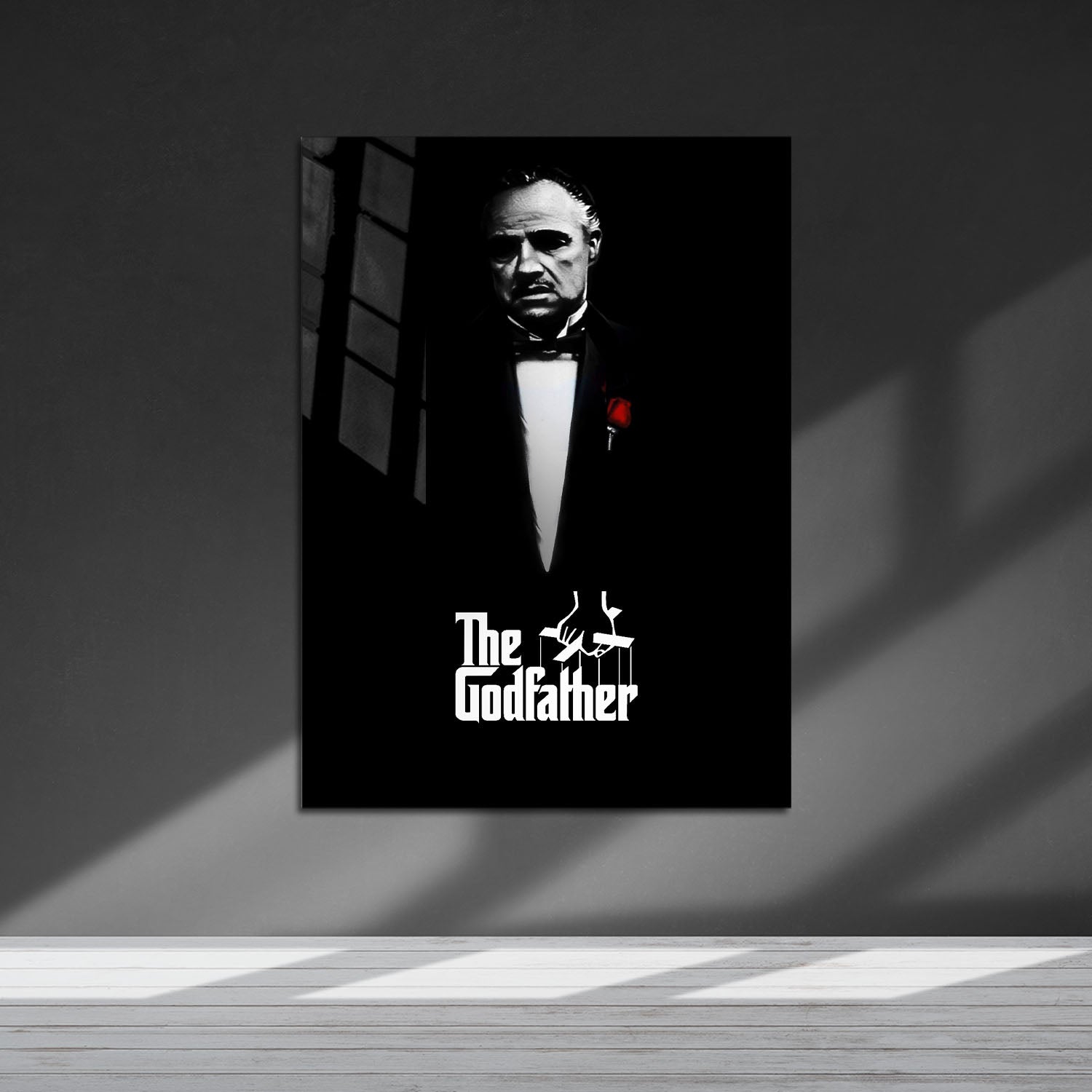 Flex Designs Metal Poster The Godfather 5 x 7" Home Goods - Movie 1972 Movie Metal Poster
