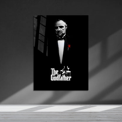 Flex Designs Metal Poster The Godfather 5 x 7" Home Goods - Movie 1972 Movie Metal Poster
