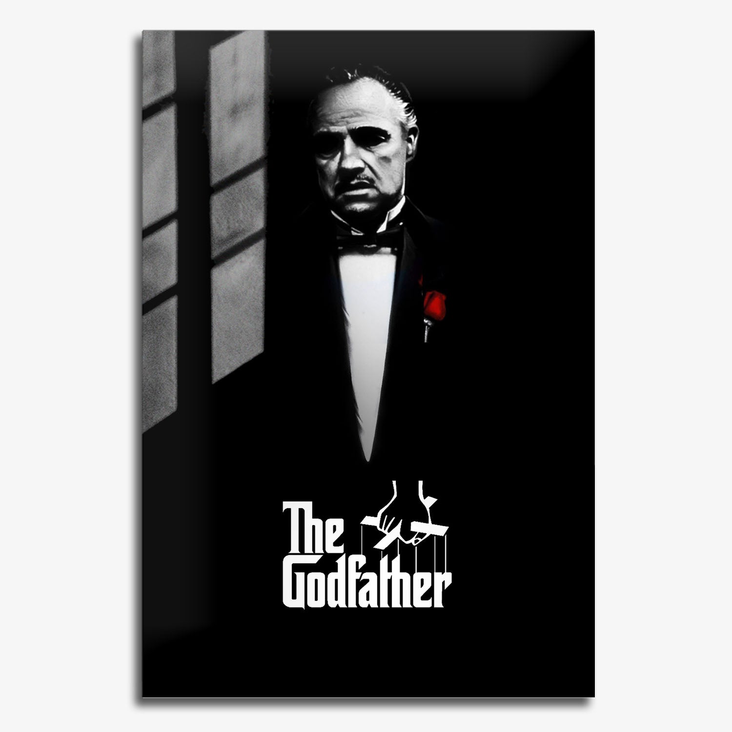 Flex Designs Metal Poster The Godfather 11 x 17" Home Goods - Movie 1972 Movie Metal Poster