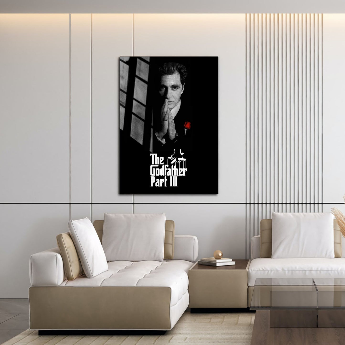 Flex Designs Metal Poster The Godfather Part III 16 x 24" Home Goods - Movie 1990 Movie Metal Poster