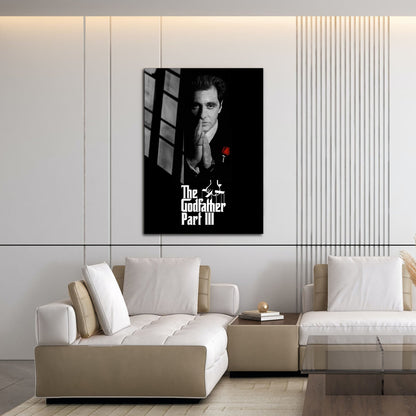Flex Designs Metal Poster The Godfather Part III 16 x 24" Home Goods - Movie 1990 Movie Metal Poster