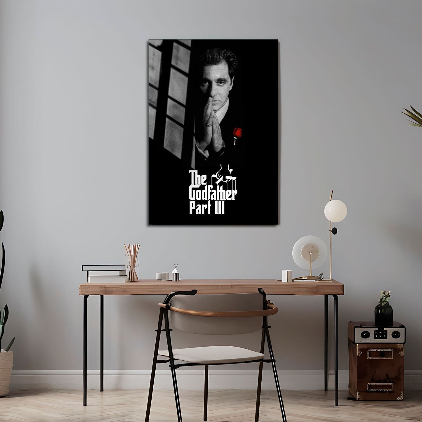 Flex Designs Metal Poster The Godfather Part III 24 x 36" Home Goods - Movie 1990 Movie Metal Poster