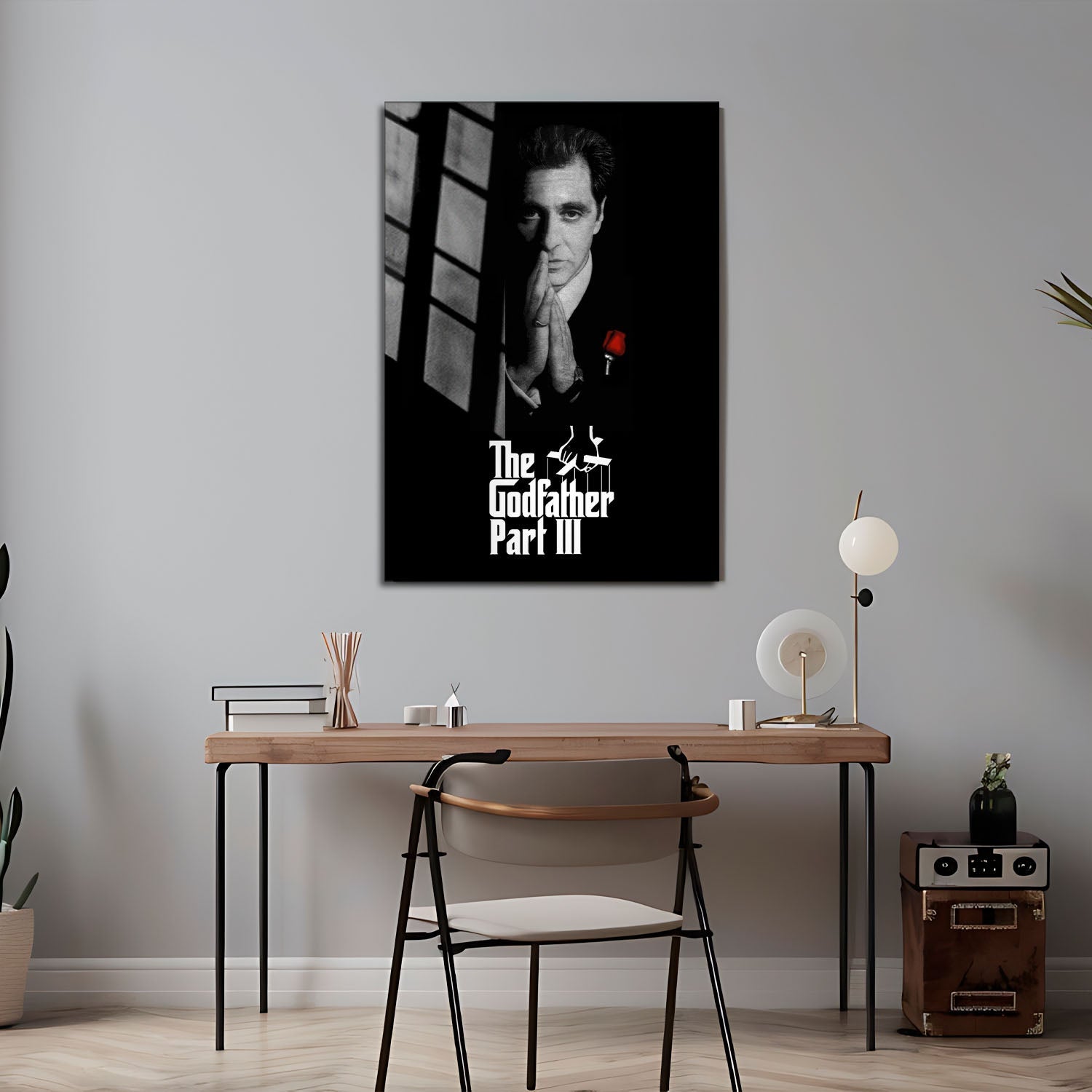 Flex Designs Metal Poster The Godfather Part III 24 x 36" Home Goods - Movie 1990 Movie Metal Poster