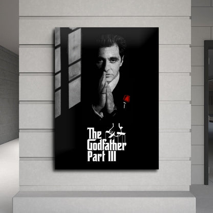 Flex Designs Metal Poster The Godfather Part III 24 x 36" Home Goods - Movie 1990 Movie Metal Poster