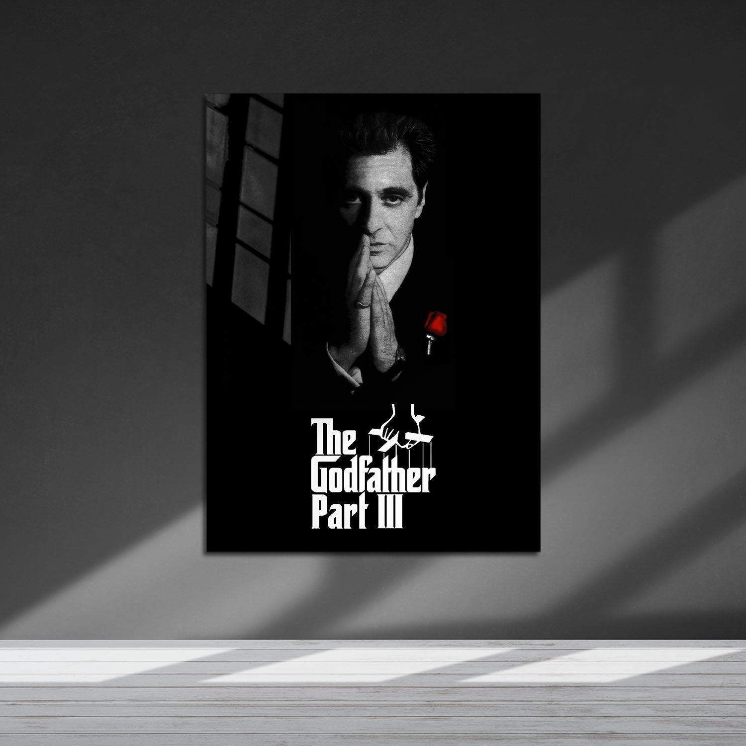 Flex Designs Metal Poster The Godfather Part III 5 x 7" Home Goods - Movie 1990 Movie Metal Poster
