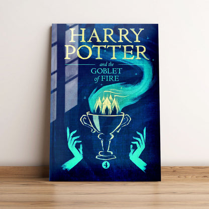Harry Potter and the Goblet of Fire Bookcover Movie Metal Poster