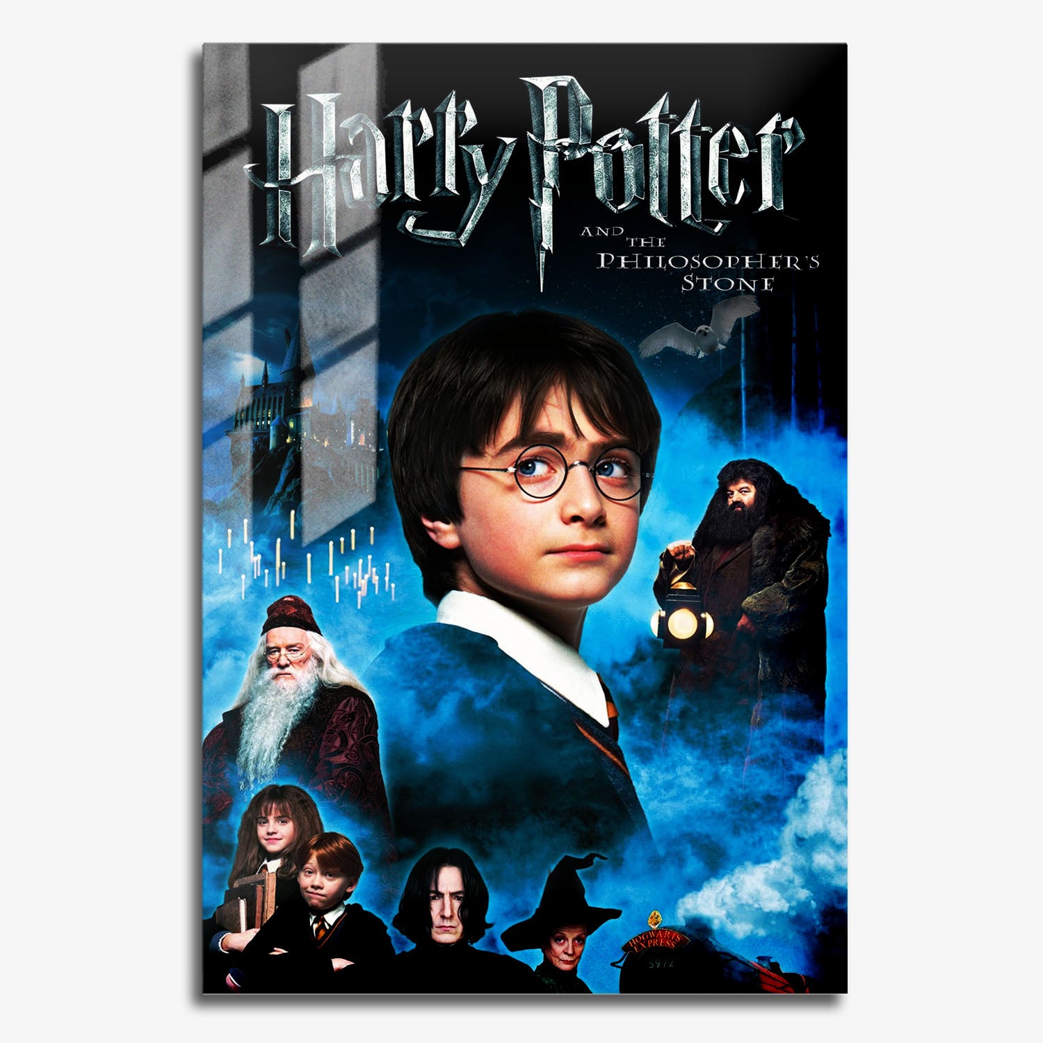 Flex Designs Metal Poster Harry Potter and the Philosophers Stone Classic 11 x 17" Home Goods - Movie 2001 Movie Metal Poster