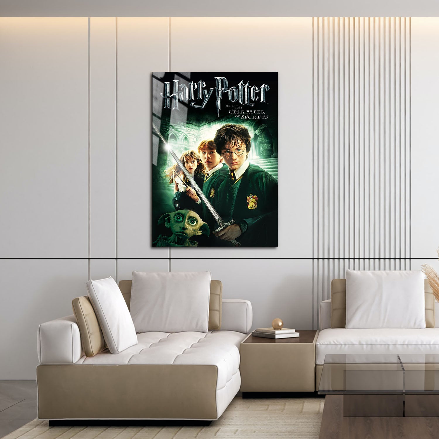 Flex Designs Metal Poster Harry Potter and the Chamber of Secrets Classic 16 x 24" Home Goods - Movie 2002 Movie Metal Poster