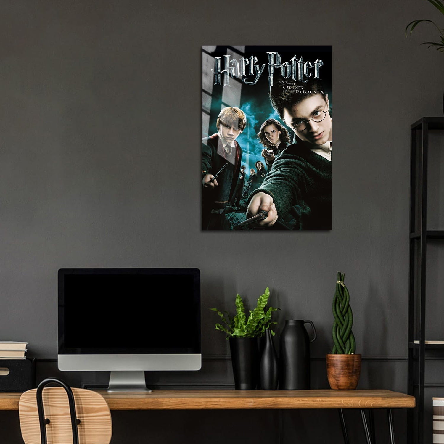 Flex Designs Metal Poster Harry Potter and the Order of the Phoenix Classic 5 x 7" Home Goods - Movie 2007 Movie Metal Poster