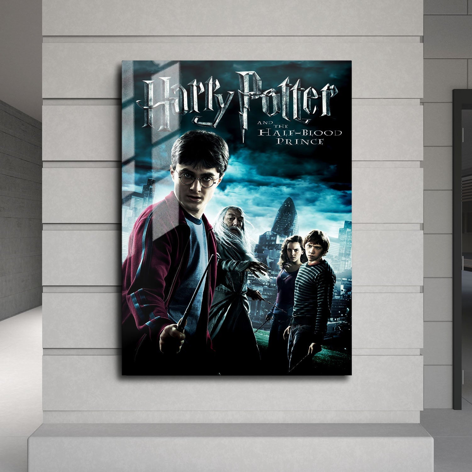 Flex Designs Metal Poster Harry Potter and the Half-Blood Prince Classic 24 x 36" Home Goods - Movie 2009 Movie Metal Poster