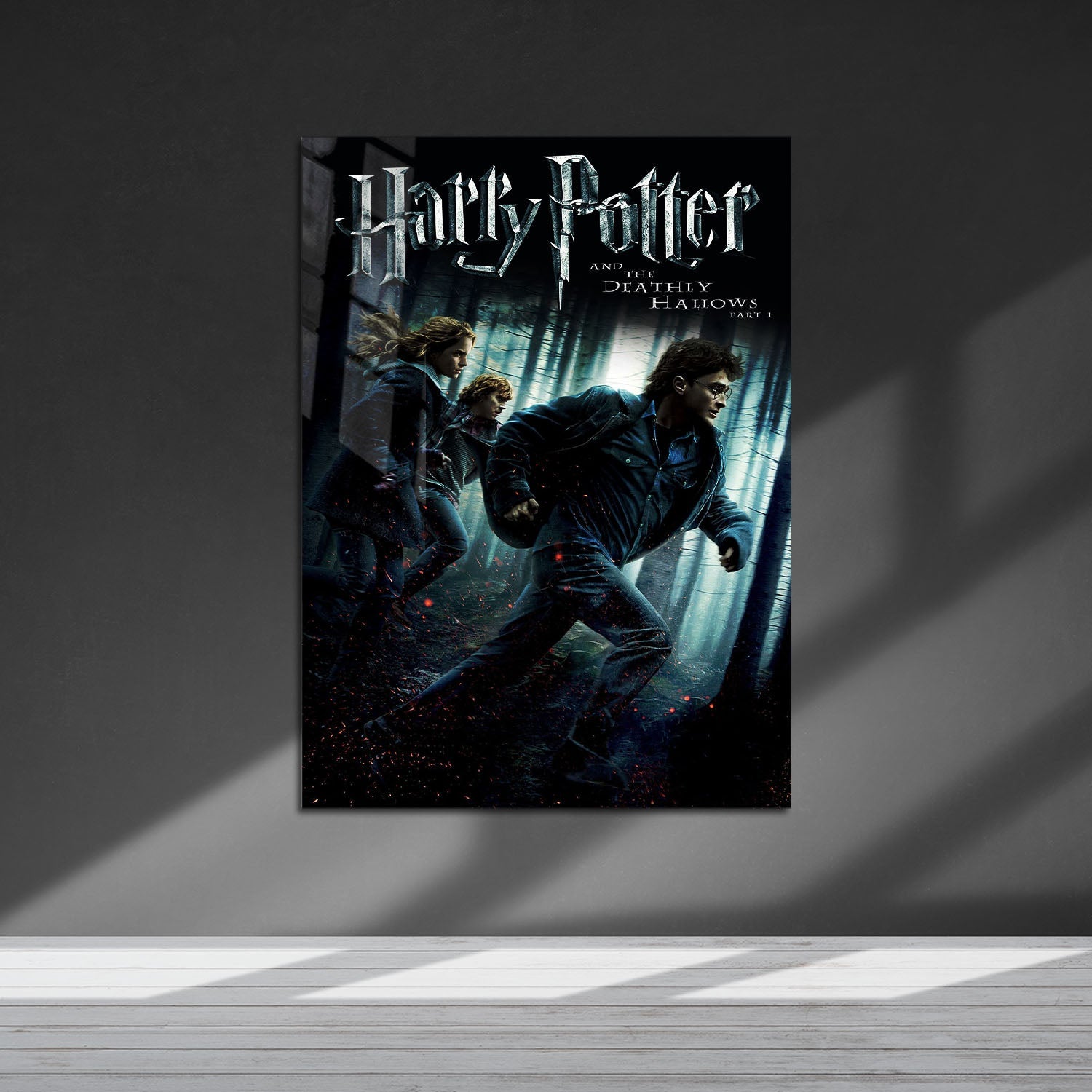 Flex Designs Metal Poster Harry Potter and the Deathly Hallows Part 1 Classic 5 x 7" Home Goods - Movie 2010 Movie Metal Poster