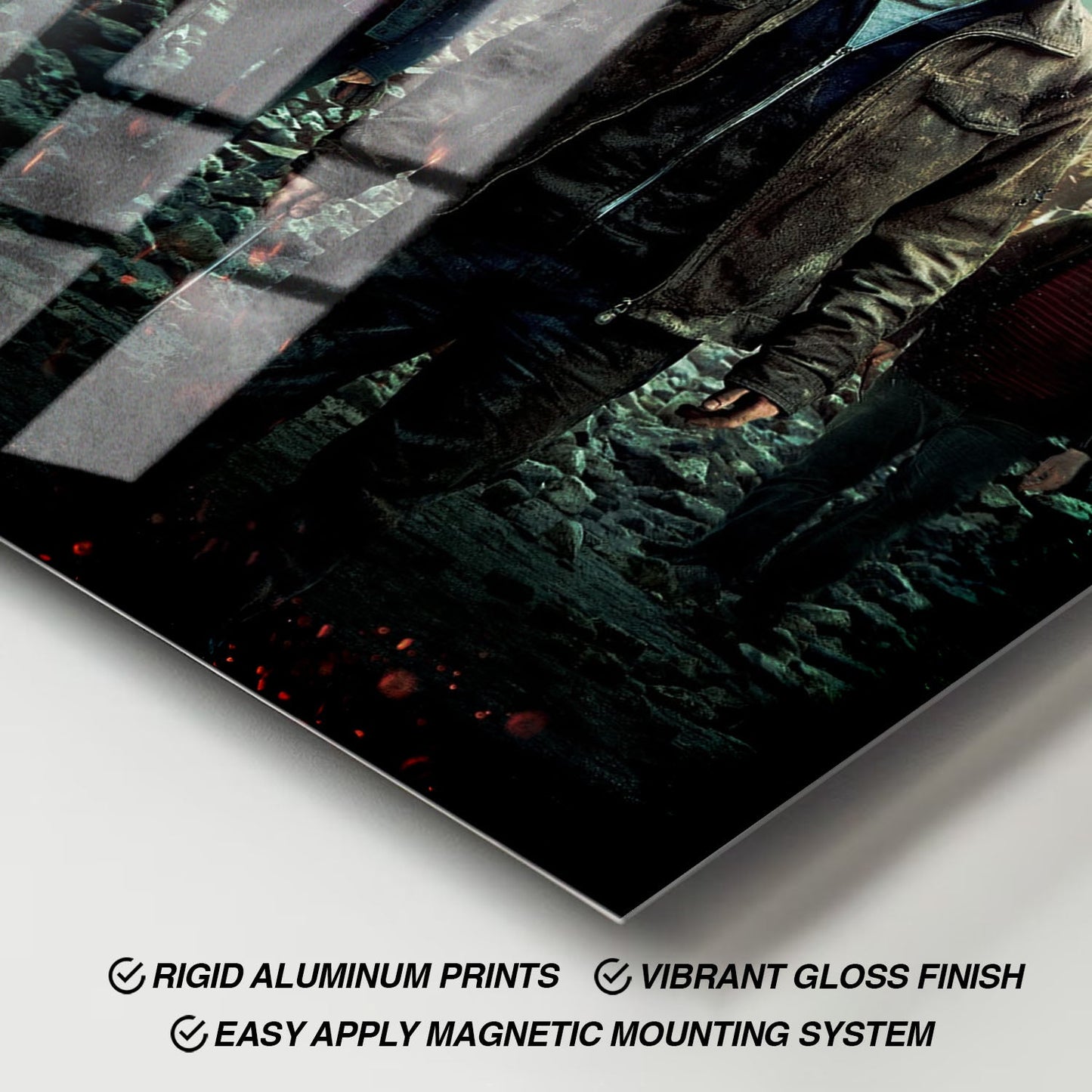 Flex Designs Metal Poster Harry Potter and the Deathly Hallows Part 2 Classic 11 x 17" Home Goods - Movie 2011 Movie Metal Poster