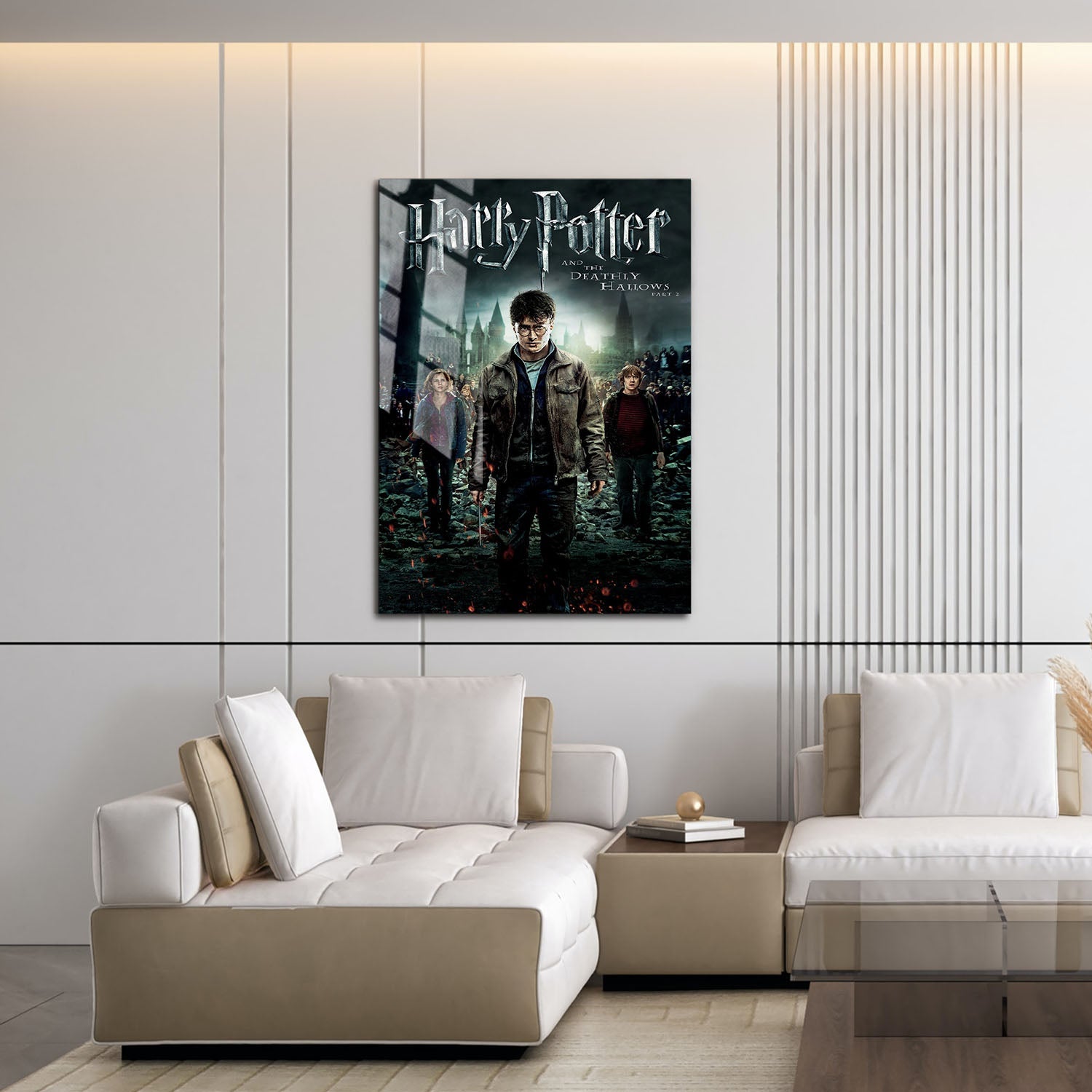Flex Designs Metal Poster Harry Potter and the Deathly Hallows Part 2 Classic 16 x 24" Home Goods - Movie 2011 Movie Metal Poster