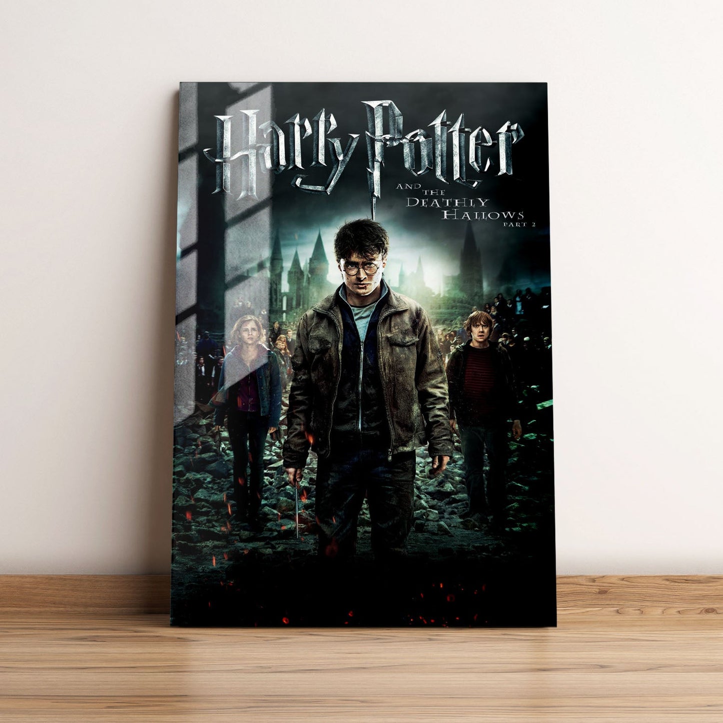 Harry Potter and the Deathly Hallows Part 2 Classic Movie Metal Poster