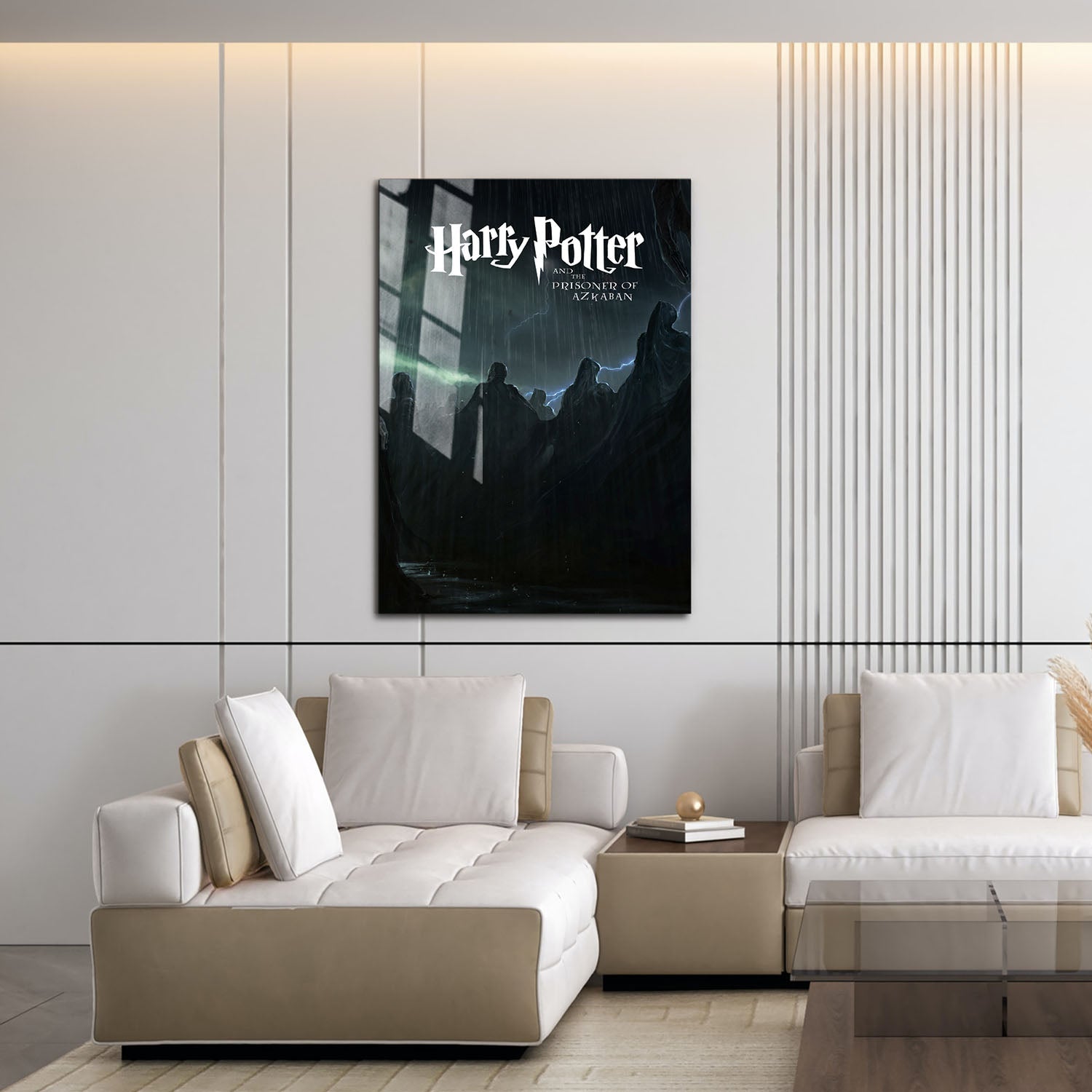 Flex Designs Metal Poster Harry Potter and the Prisoner of Azkaban Minimalist 16 x 24" Home Goods - Movie 2004 Movie Metal Poster